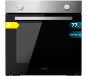 Horno Integrable Bolero Hexa C126000 Inox A de 77 L de capacidad, 4 funciones, 2800 W.