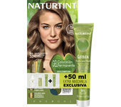 NATURTINT Biobased, Coloración Permanente Sin Amoniaco + Extra Mascarilla 50ml, 100% Cobertura de Canas, Tinte para el Cabello con Ingredientes Naturales, Color Intenso, Natural y Duradero 170ml