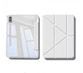 For Samsung Tab S10 S9 FE 10.9 Plus 12.4 13.1 inch Case Acrylic Back Cover For Galaxy Tab A9 Plus S9 fe 11" Pen Holder Cases