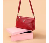 Retro Printing Crossbody Bag Women's Handbag Multifunction Shoulder Messenger S hopping Cellphone Purse Lady Mommy Bag  feminin