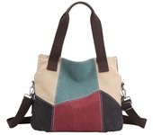 Bolso de Lona para Mujer Bolso de Las Señoras de la Lona Bolso de Hombro de Las Mujeres Bolso Bandolera Bolso Tote Bolso Shopper