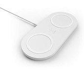Belkin Cargador Inalámbrico Doble 10W para Iphone, Galaxy, Pixel y Airpods