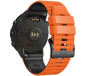 24mm Width Watch Strap For SUUNTO 9 Baro Bands Silicone Wristband For Suunto 7 D5 Spartan Sport Wrist HR Baro Bracelet Watchband