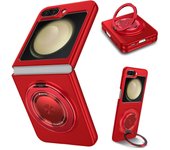 360° Magnetic Ring Kickstand Case for Magsafe Samsung Galaxy Z Flip 6 5 4 3 ZFlip Flip5 Flip4 Flip6 5G Macsafe Holder Hard Cover