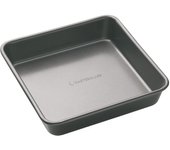 Kitchen Craft Master Class - Molde cuadrado para tartas (superficie antiadherente, 23 cm)