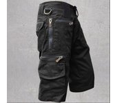 Summer Waterproof Quick Dry Multi-pocket Shorts Men Cargo Shorts Tactical Short Pants Men's Outdoor Clothes Hunting Fishing