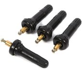 Kit de reparación de válvulas de neumáticos, 4 Uds., Sensor de presión TPMS, Sistema de control de presión de neumáticos, válvula a presión en vástagos de vávula DE NEUMÁTICO