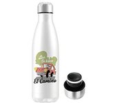 Botella Termo de Agua Térmica de Acero Inoxidable (+40 Colores) Reutilizable | Sin BPA | Mantiene 24H Frio https:/12H Calor | Termo y Hermética - Doble Pared al Vacío a Prueba de Fugas （KL500 KL750 001）