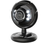 Trust Spotlight Webcam Pro 1.3 Mpx Con Micrófono Incorporado y Zoom Óptico 3x