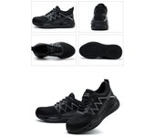 Zapatos de trabajo para hombre, Zapatos de seuridad para hombre y Mujer, zapatillas de Trabajo y Luces, Zapatos de seuridad transpires with TIP de Maple.