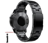 26mm 22mm Quickfit Titanium Strap For Garmin Fenix 6/6X/6XPro/7/7X/5/5X/5XPlus/3 Metal Release Watch Band For Forerunner 945 935