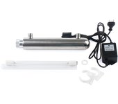 110V 220V Stainless Steel UV Water Sterilizer Ultraviolet Tube Lamp Direct Drink Disinfection Filter Aquarium Fish Tank Purifier