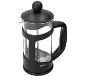 LA CAFETIERE Cafetera de cristal y polipropileno, 8 tazas, en caja de regalo, color negro