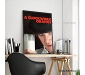 1pc A Clockwork Orange Singer Poster Self-adhesive Art Waterproof Paper Sticker Coffee House Bar Room Wall Decor