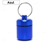 Aluminum Pill Keychain Holder Small Pill Box Pill Box Waterproof Pill Organizer Stonego Portable Pill Holder Keychain