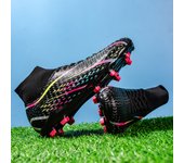 Professional Football Shoes FG/AG Long Nail Adult Artificial Grassland Sports Training Shoes Outdoors High-Tops Soccer Shoes