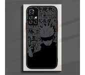 Gojo Jujutsu Kaisen Anime Matte Cover For Redmi Note 13 12 11 10 9 8 Pro Plus S T 5G 4G Frosted Translucent Phone Case