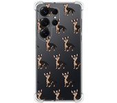 Tumundosmartphone Funda Silicona Antigolpes para Samsung Galaxy S25 Ultra 5G diseño Perros 11 Dibujos