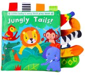 Animal Tail Cloth Book Tear Can Bite Pop-up Book Educational Enlightenment Early Education Infant Cognitive Toys 0-3 Years Old