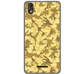 Tumundosmartphone Funda Gel Tpu para Wiko Lenny4 Plus Diseño Sand Camuflaje Dibujos