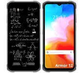 Funda Silicona para Ulefone Armor 12 5G diseño Formulas Dibujos
