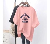 Summer New T-Shirt Female Short-Sleeved Maternity Wear New Love Cotton Mid-Length Loose Maternity T-Shirt Sweater Maternity Tops