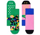 Calcetines Happy Socks Leo Pack-2 Antideslizantes para Niños Talla 12-24M