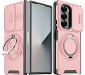 Slide Camera Protection Magnetic Stand Phone Case for Samsung Galaxy Z Fold 6 5G Defender Cover