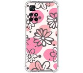 Funda Silicona Antigolpes para Xiaomi POCO M4 Pro 5G diseño Flores 09 Dibujos
