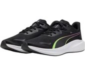 Zapatillas Puma Skyrocket Lite Negro Amarillo Alert 379437-35 Running Mujer