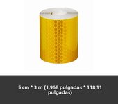 1M/3M  Auto Safety Warning Sticker Reflector Protective Tape Strip Film for Trucks Auto Motorcycle Stickers Logo Reflective Film