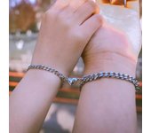2 Pairs Of European And American Trendy Love Bracelets For Couples, Dating, Travel, Banquet, Party, Holiday Dressing Gifts8541