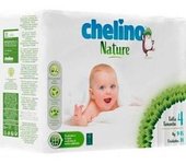 Chelino Nature Pañales Talla 4, 34 Unidades