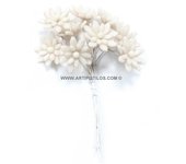 Flor de Porcelana Fría Realista y Duradera - Ideal para Manualidades