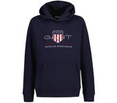 GANT Sudadera Niño - ARCHIVE SHIELD HOODIE, sudadera con capucha, logo, uni Archive Shield Hoodie
