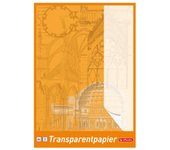 Bloc de papel de calco Herlitz DIN A4, 65 g/m², blanco