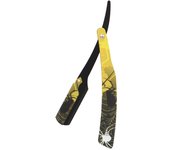 Men’s Professional Trendy Manual Razor 3D Painted Pattern Blade Stainless Steel Blade Frame Shaving Beard Trimming Razor