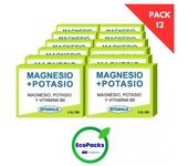 Integralia EcoPack 12 Magnesio + Potasio 60 Cáp.