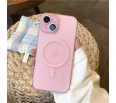 Luxury Matte Translucent Magsafe Case for IPhone 16 15 14 Pro Max 16 Plus 5G Shockproof Magnetic Wireless Charge Clear Cover