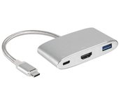 Adaptador multipuerto MagiCable USB-C a HDMI - Plata