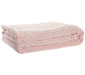 Manta Poliester 150X200X2 260 Gsm, Borreguito Rosa El mejor complemento para tu hogar  -Fijalo-