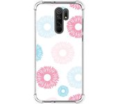 Funda Silicona Antigolpes para Xiaomi Redmi 9 diseño Flores 06 Dibujos