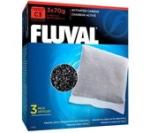 Fluval C3 Carbón activo. Recambio para filtro de acuarios