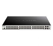 D-link switch semigestionable 48 puertos gigabit poe 370w + 4 puertos giga combo