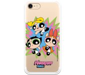 Funda original compatible con iPhone 7 con un diseño de The Powerpuff Girls Boom