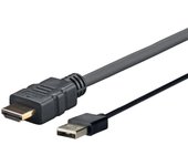 Vivolink - Adaptador de Cable de Vídeo HDMI USB A Negro - 3m