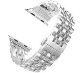 Stainless Steel Band For Apple Watch Series Ultra 2 49mm 41mm 45mm 40mm Metal Strap For iWatch Series 9 8 7 SE 6 5 4 3 Watchband