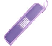 Estuche Escolar Office Box para Flautas en Polipropileno con Cierre de Cremallera y Asa Tirador - Colorline