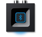 Logitech Adaptador de Audio Bluetooth para PC/Mac/Smartphone/Tablet/Receptores AV, Salidas 3.5 mm y RCA para Altavoces
