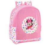 SAFTA MOCHILA ANTI-ARENA MINNIE MOUSE 30,5x24x18cm